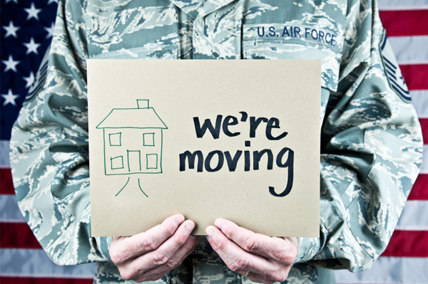 military relocation and short sales